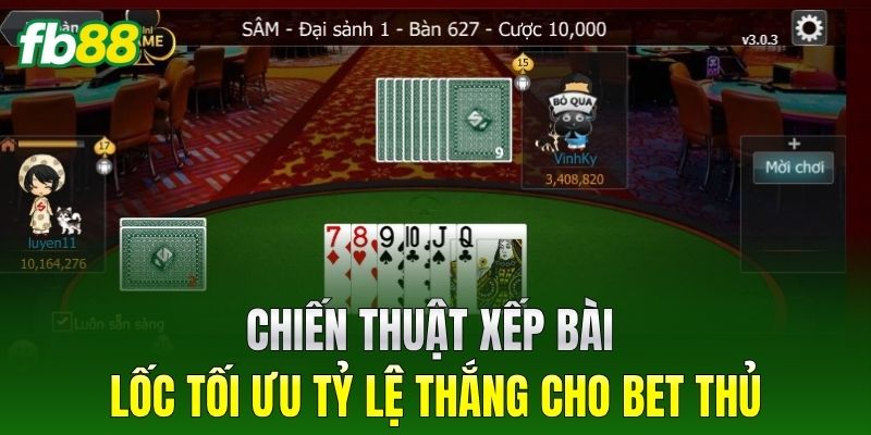 Chiến thuật xếp Bài Lốc tối ưu tỷ lệ thắng
