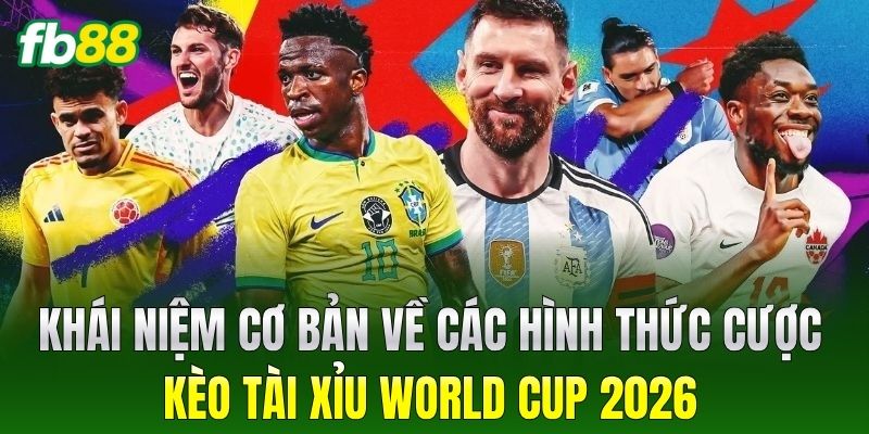Kèo Tài Xỉu World Cup 2026: Kinh Nghiệm Bắt Kèo Trúng Đậm 1 Khái niệm cơ bản về các hình thức cược Kèo Tài Xỉu World Cup 2026